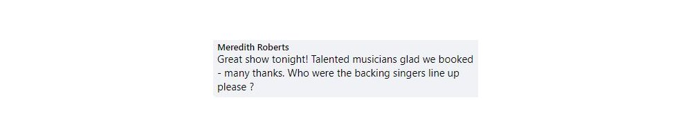 Feedback